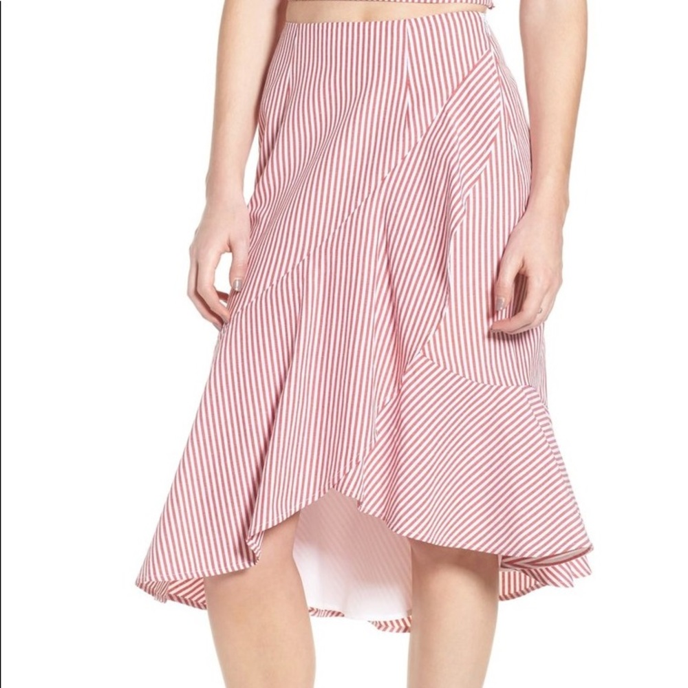 WAYF Naples Ruffle Skirt